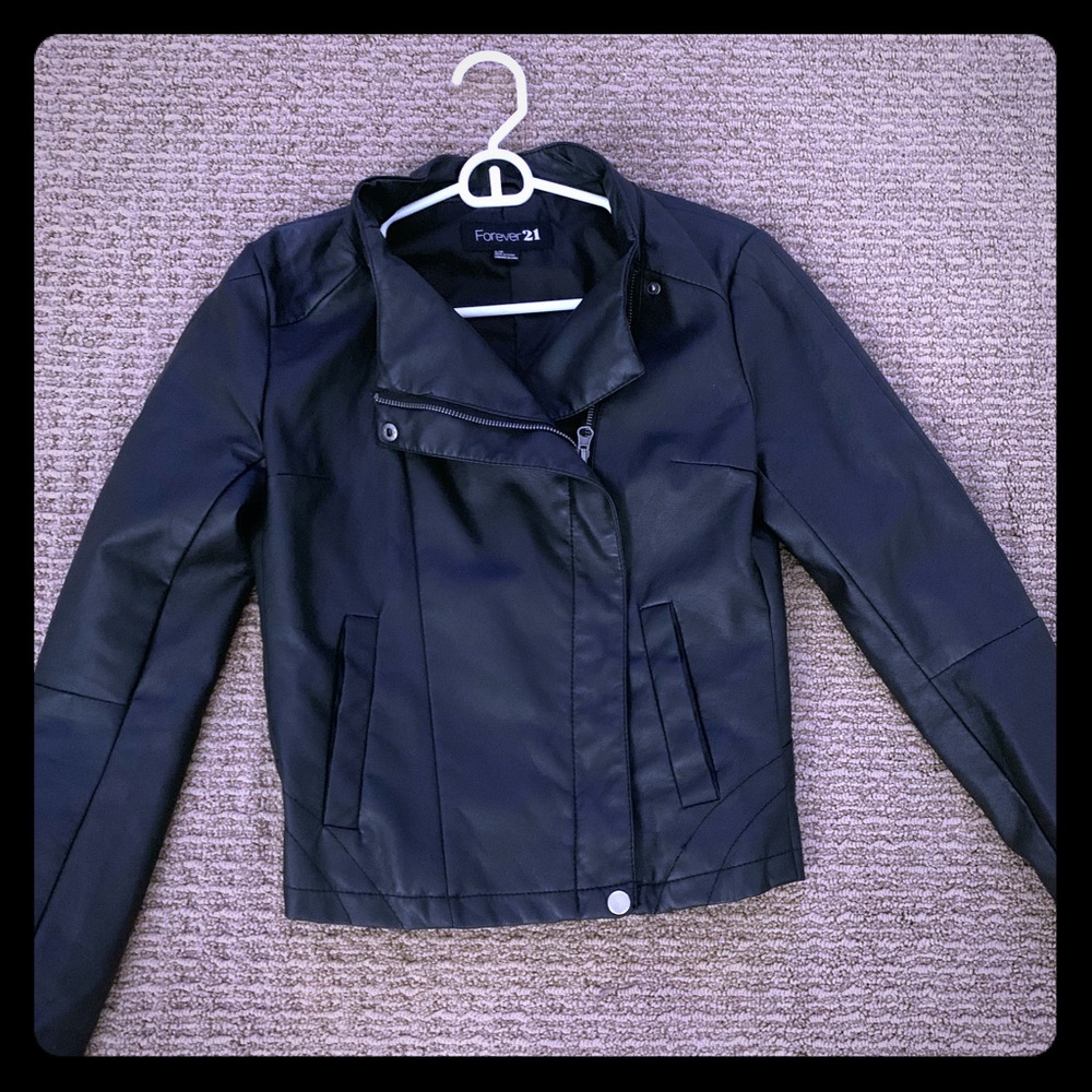 Forever 21 faux leather jacket